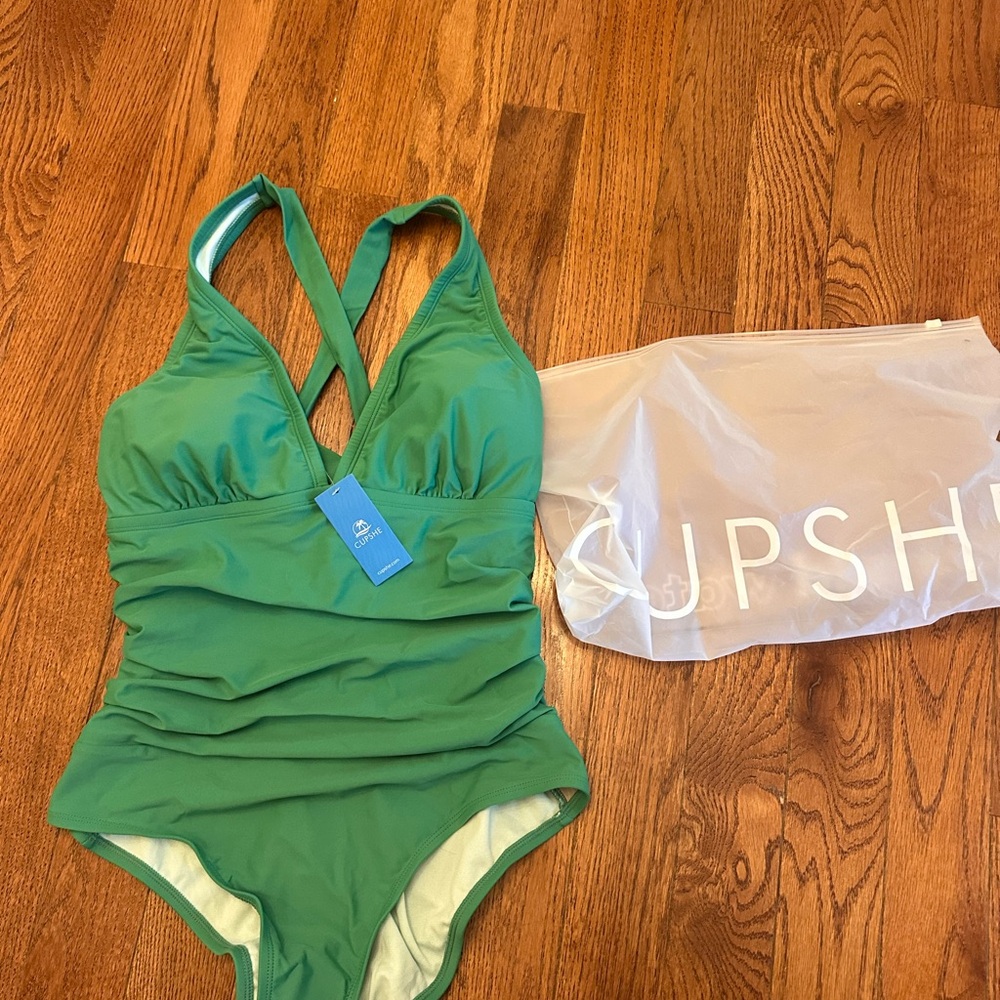 Women’s Green One Piece Swimsuit